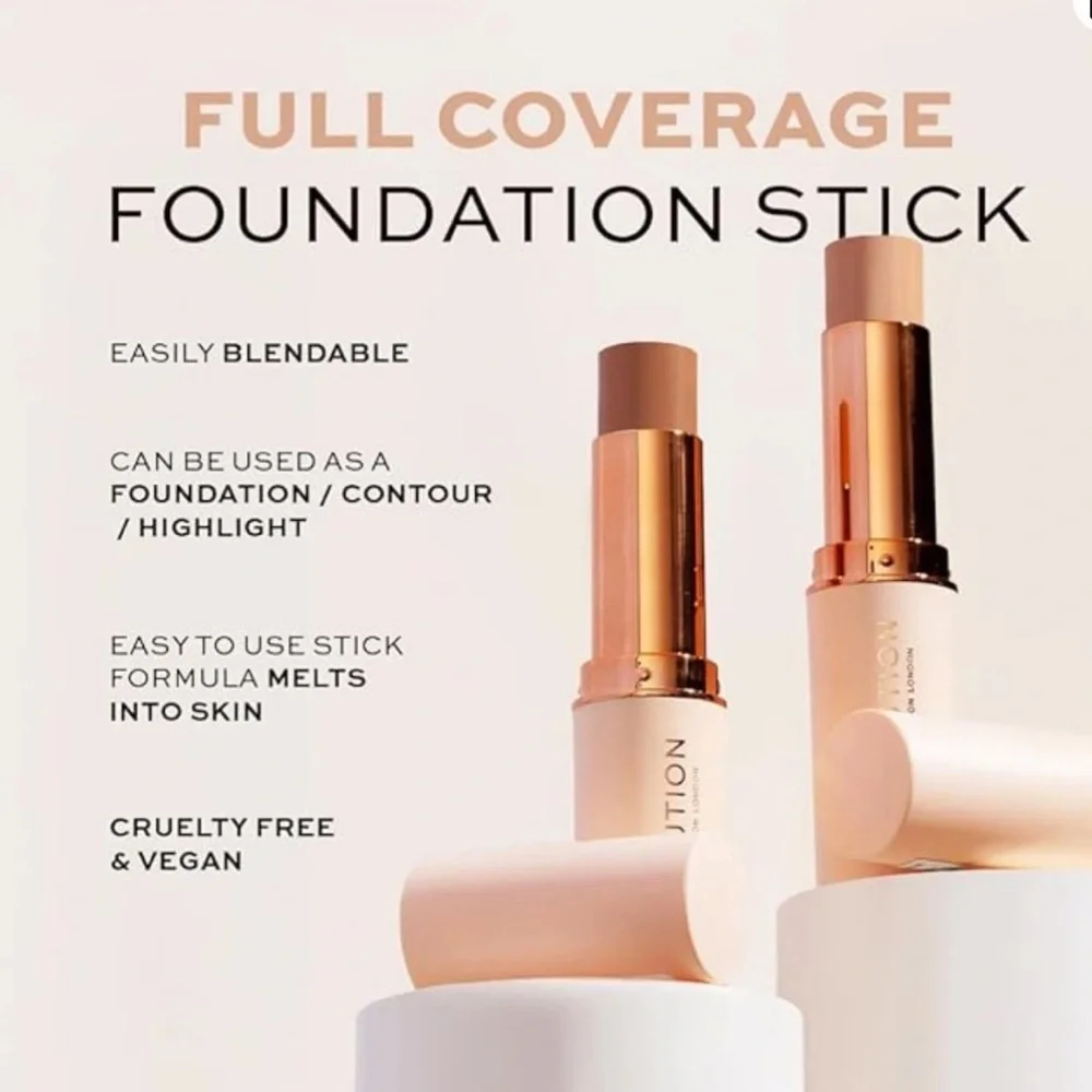Revolution Fast Base Stick Foundation - F2 - bundle of 2